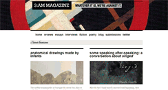 Desktop Screenshot of 3ammagazine.com
